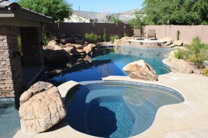 Arizona swimming pool - free form style