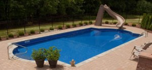 Grecian vinyl swimming pool